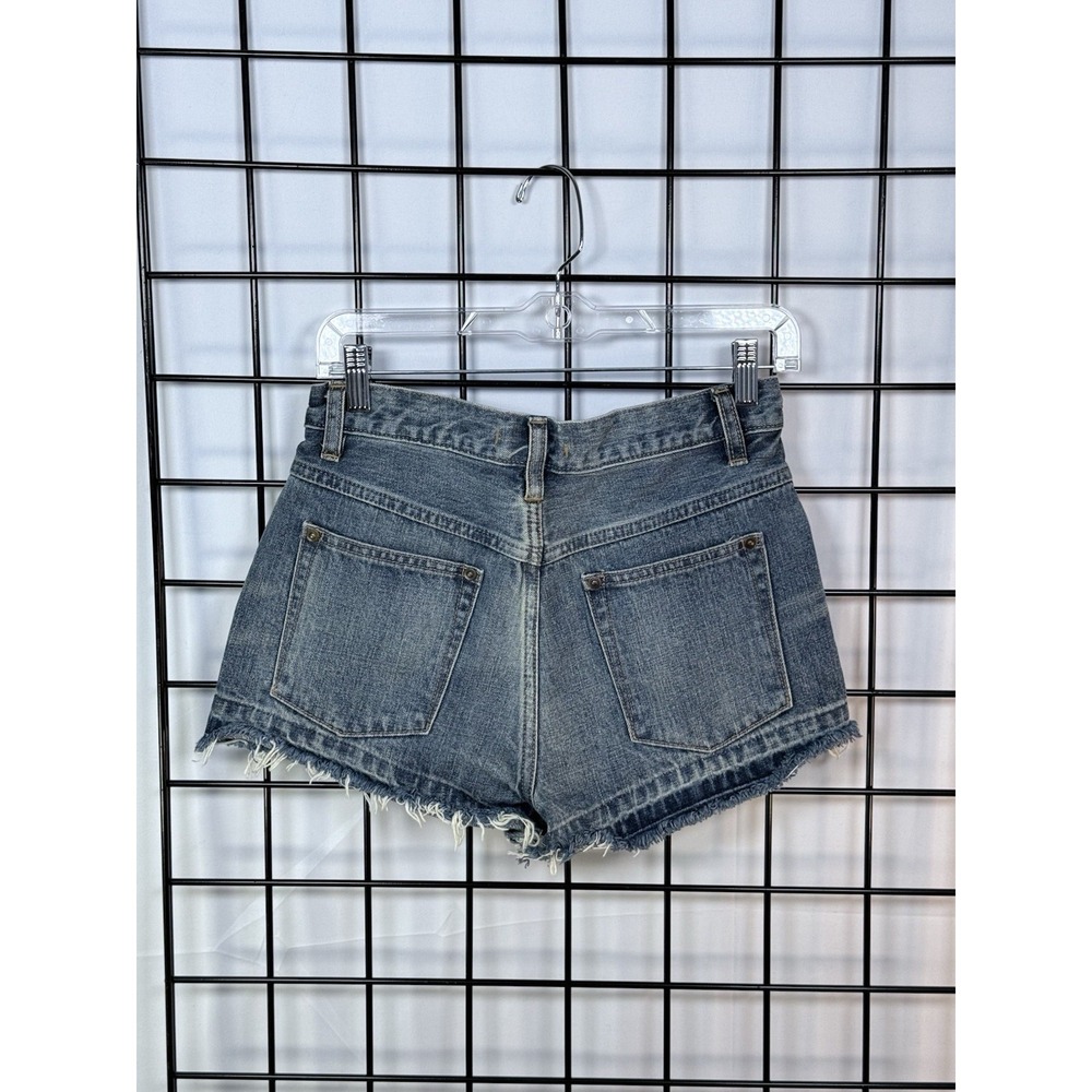 Free People Costello Vintage Frayed Hem‎ Cutoff Denim Shorts Womens 26 OB474619 - Picture 2 of 11